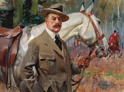 Self Portrait With A Horse
