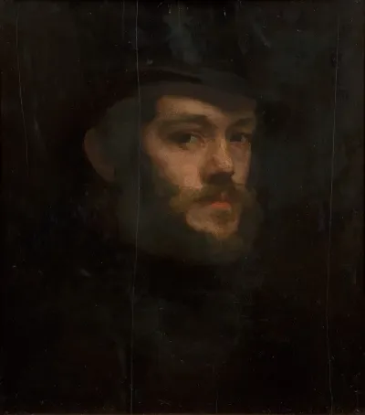 Self Portrait With A Top Hat