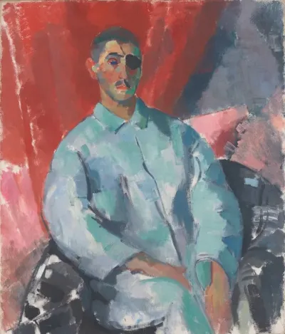Self Portrait With Black Eye Patch