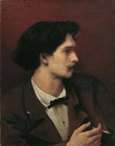Self Portrait With Cigarette