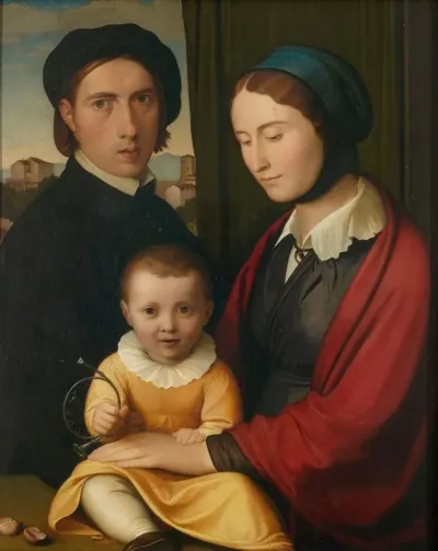 Self Portrait With Family
