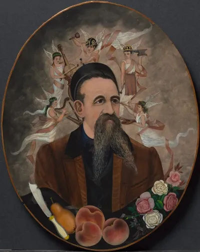 Self Portrait With Five Muses