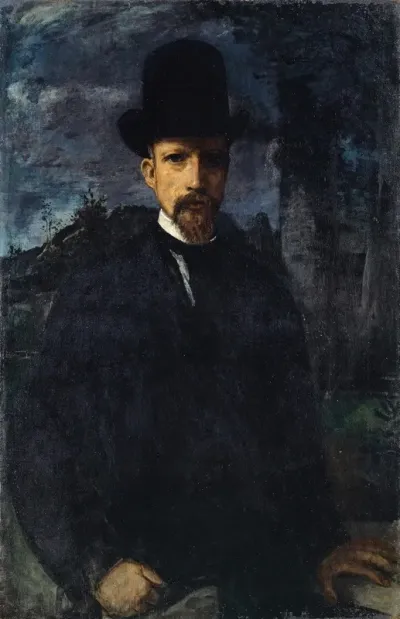 Self Portrait With High Hat