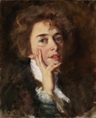 Self Portrait With Jabot