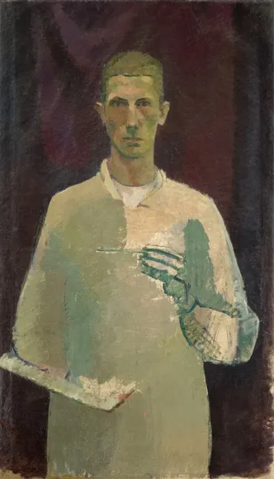 Self Portrait With Palette