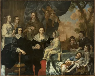 Self Portrait With The Family 2