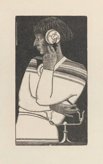 Self Portrait With The Telephone