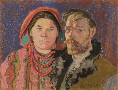 Self Portrait With Wife