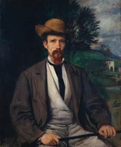 Self Portrait With Yellow Hat