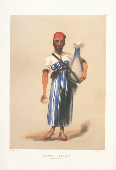 Seller Of Sherbet Constantinople
