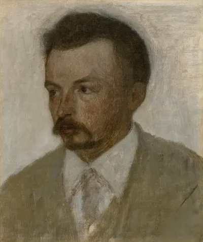Selv Portraet Self Portrait