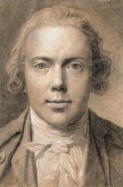 Selvportraet Brystbillede En Face