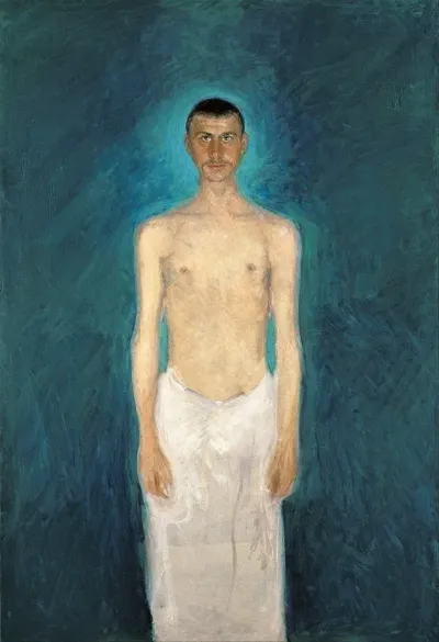 Semi Nude Self Portrait