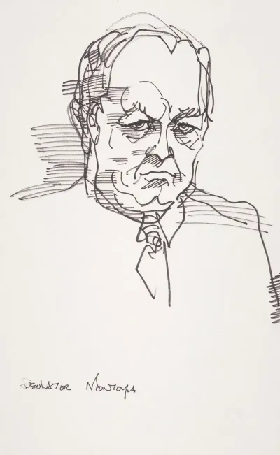Senator Joseph M Montoya A Member Of The Senate Watergate Committee