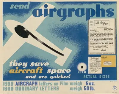 Send Airgraphs They Save Aircraft Space And Are Quicker