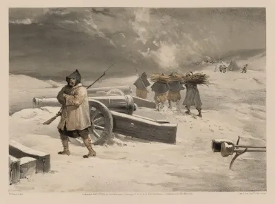 Sentinel Of The Zouaves Before Sevastopol