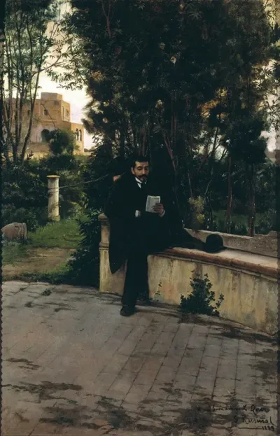 Senyor Quer In The Garden