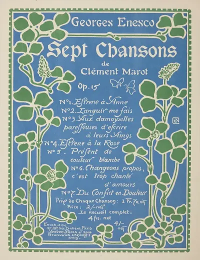 Sept Chansons De Clement Marot