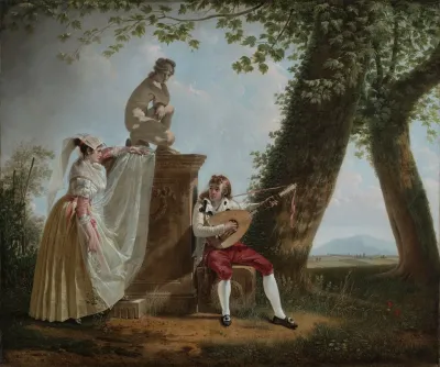 Serenade In A Roman Park Landscape