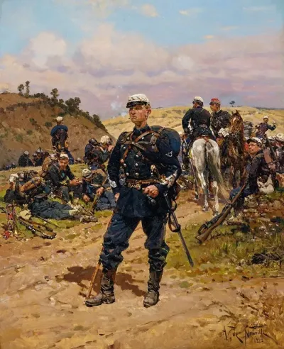 Sergent Major De Chasseur A Pied