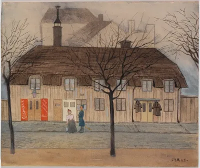 Servant Girl And Policeman