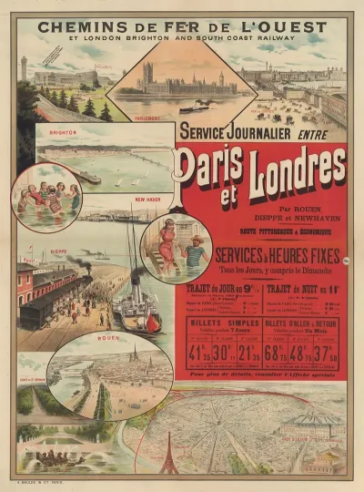 Service Journalier Entre Paris Et Londres