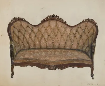 Settee Sofa 2