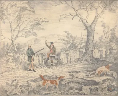 Setters And Pheasant