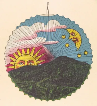 Setting Sun Lantern Design