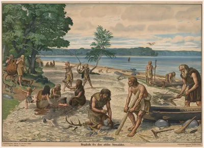 Settlement From The Early Stone Age