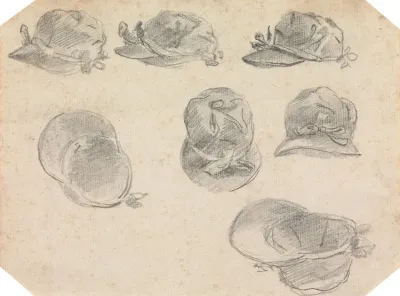 Seven Studies Of Jockeys Caps