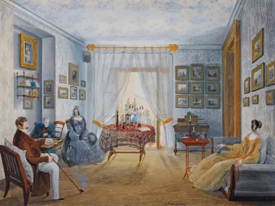 Seven Views Of Miskhor In The Crimea Iii