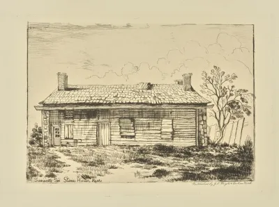Seventy Six Stone House Rear