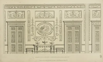 Several Design Of Doorways And Moldings