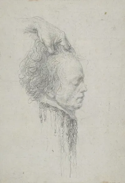Severed Head Said To Be That Of Maximilien Francois Marie Isidore De Robespierre 1758 1794 Guillotined July 28 1794 10 Thermidor An Ii