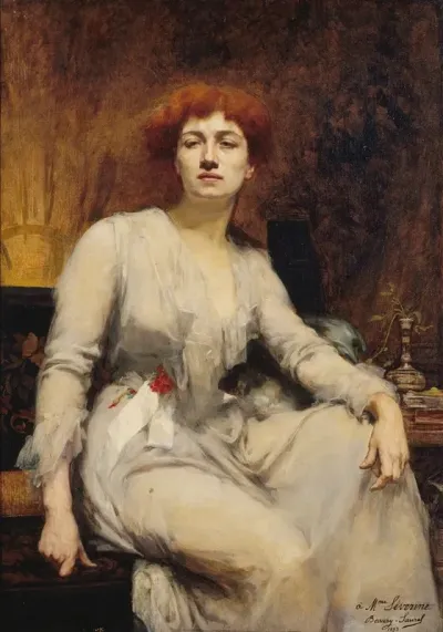 Severine Caroline Remy Epouse Guebhard 1855 1929 Dite Journaliste Socialiste
