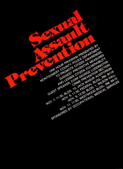 Sexual Assault Prevention
