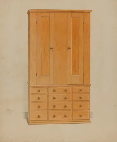 Shaker Cabinet With Drawers