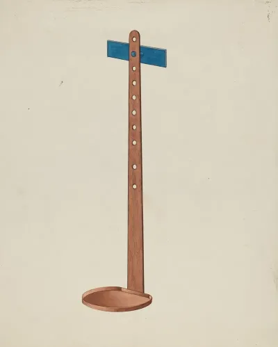 Shaker Candle Stand