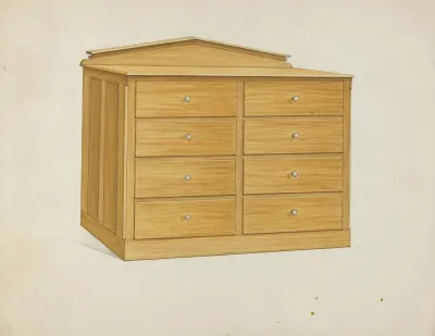 Shaker Chest Of Drawers 5