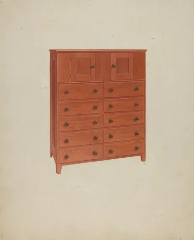 Shaker Chest Of Drawers
