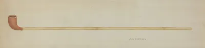 Shaker Clay Pipe