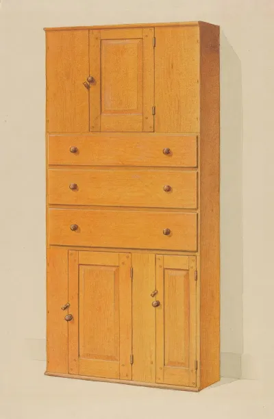 Shaker Cupboard With Drawers