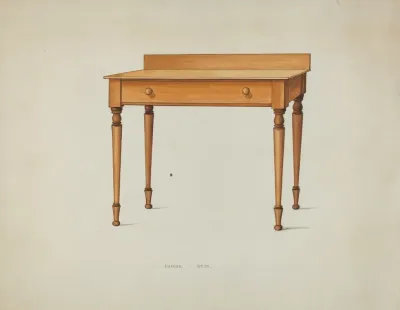 Shaker Desk 8