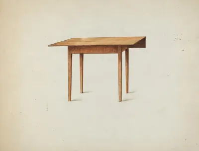 Shaker Drop Leaf Table 3
