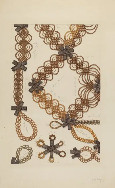 Shaker Hair Wreath