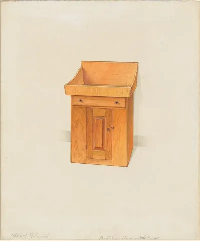 Shaker Kitchen Piece With Tray