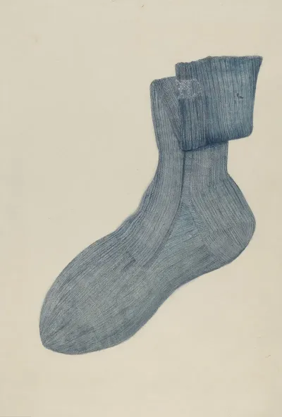 Shaker Mans Sock