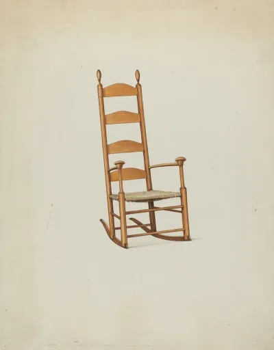 Shaker Mushroom Rocker