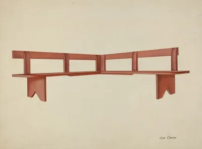 Shaker Porch Bench
